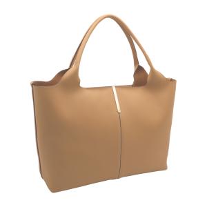 トッズ TOD'S レザー ショッピング バッグ ミディアム-スモール XBWEBRA0250UBL502A tods A4対応 トートバッグ ショルダーバッグ キャメル レディース