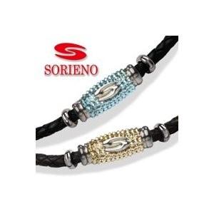 SORIENO ソリエノ αLeather ネックレス ゴールド スポーツネックレス 