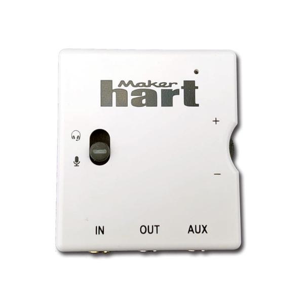 Maker hart MAI ミニオーディオミキサーインターフェース スマートフォンボイス音声とゲー...