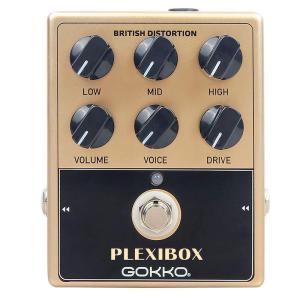 GOKKO AUDIO アンプ シミュレーター ペダル エフェクター ブリティッシュロックサウンド PLEXIBOX GK-36｜sorrisoshop