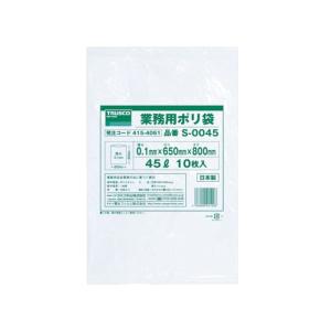 TRUSCO(トラスコ) 業務用ポリ袋0.1×180L 5枚入 S-0180｜sorrisoshop