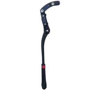 HuktDer 自転車 スタンド キックスタンド サイドスタンド アルミニウム合金製 二点固定式 滑り止め 安定性 耐久性 24-29インチ対応 MTB/BMX