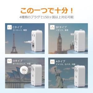 変換プラグ 全世界対応 海外コンセント TES...の詳細画像3