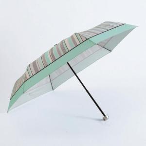 ノベルティ 記念品 ブライトストライプ 晴雨兼用折りたたみ傘  周年記念/まとめ売り