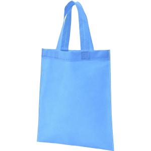 店舗 業務用 物販向け/販促品 ノベルティ グッズ　不織布A4トートバッグ(ブルー)