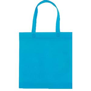 名入れ ロゴ入れ オリジナル/店舗 業務用 物販向け　カラフルトートバッグ　ブルー