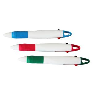 販促品 ノベルティ グッズ/名入れ ロゴ入れ オリジナル　太軸2色ボールペン