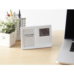 　デジタルクロック(フォトフレーム付)
