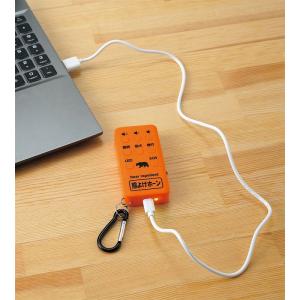 啓発 防犯 防災 グッズ 充電式熊よけホーンの詳細画像1