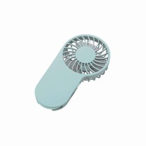 記念品 ギフト/販促品 ノベルティ グッズ　コンパクトハンディUSBファン ライトブルー