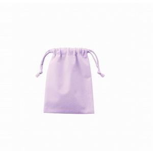 名入れ ロゴ入れ オリジナル/販促品 ノベルティ グッズ　不織布巾着(S) パープル