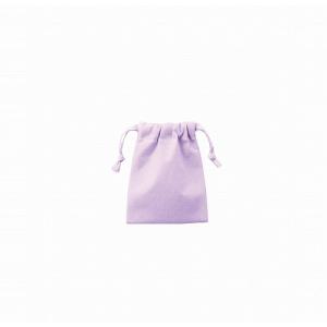 販促品 ノベルティ グッズ/名入れ ロゴ入れ オリジナル　不織布巾着(SS) パープル