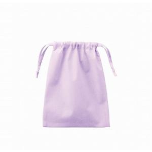 販促品 ノベルティ グッズ/名入れ ロゴ入れ オリジナル　不織布巾着(M) パープル