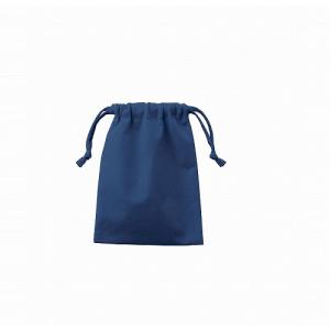 名入れ ロゴ入れ オリジナル/販促品 ノベルティ グッズ　不織布巾着(S) ディープブルー
