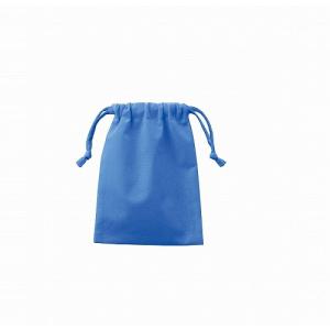 販促品 ノベルティ グッズ/名入れ ロゴ入れ オリジナル　不織布巾着(S) スカイブルー