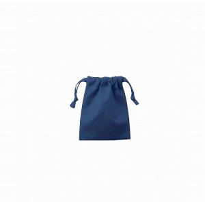 名入れ ロゴ入れ オリジナル/販促品 ノベルティ グッズ　不織布巾着(SS) ディープブルー