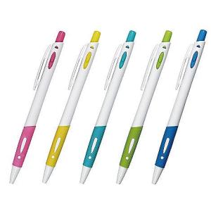 低価格 安いノベルティ 粗品/ばらまき 配布 宣伝用品　カラフルラバーボールペン1本