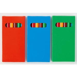 イベント 縁日 催物 抽選会/名入れ ロゴ入れ オリジナル　プチ色鉛筆(6本入)