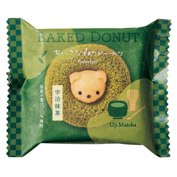 記念品 ギフト　フォレシピ ちいさな森のドーナツ くま宇治抹茶