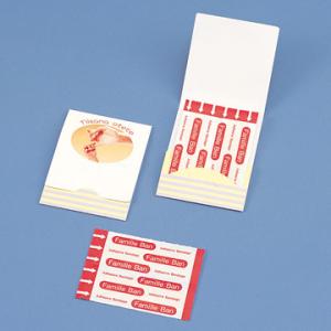 イベント 縁日 催物 抽選会/名入れ ロゴ入れ オリジナル　ノベルティ向け絆創膏セット　やさしい手N-3