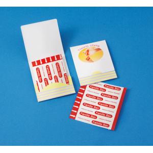 イベント 縁日 催物 抽選会/名入れ ロゴ入れ オリジナル　ノベルティ向け絆創膏セット　やさしい手N-4