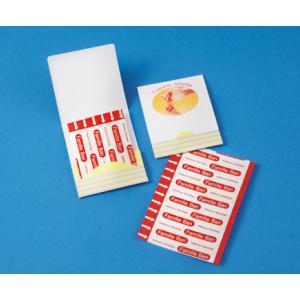 イベント 縁日 催物 抽選会/名入れ ロゴ入れ オリジナル　ノベルティ向け絆創膏セット　やさしい手N-6