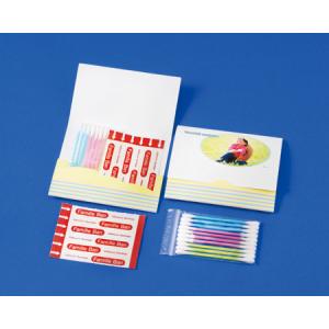 名入れ ロゴ入れ オリジナル/イベント 縁日 催物 抽選会　ノベルティ向けミニ救急セット　つなひきN-2
