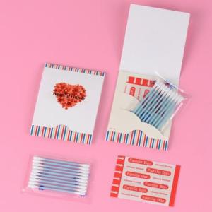 名入れ ロゴ入れ オリジナル/イベント 縁日 催物 抽選会　絆創膏入りアメニティセット　想い花