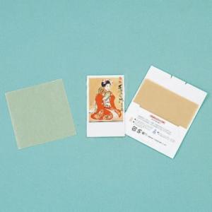 名入れ ロゴ入れ オリジナル/イベント 縁日 催物 抽選会　あぶらとり紙(茶紙)　まいこ鼓N　20枚入