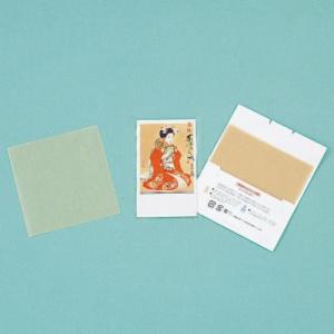 名入れ ロゴ入れ オリジナル/イベント 縁日 催物 抽選会　あぶらとり紙(茶紙)　まいこ鼓N　30枚入