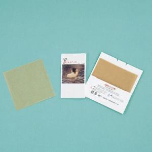 イベント 縁日 催物 抽選会/名入れ ロゴ入れ オリジナル　あぶらとり紙(茶紙)　い〜湯N　30枚入