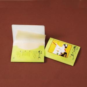 イベント 縁日 催物 抽選会/名入れ ロゴ入れ オリジナル　あぶらとり紙(茶紙)　まいこ一番N　150枚入