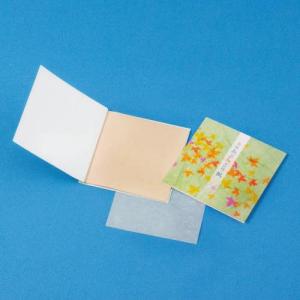 イベント 縁日 催物 抽選会/名入れ ロゴ入れ オリジナル　あぶらとり紙(茶紙)　紅葉　30枚入