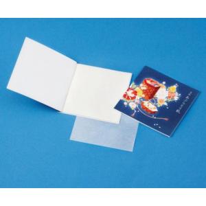 名入れ ロゴ入れ オリジナル/イベント 縁日 催物 抽選会　あぶらとり紙(白紙)　貝と箱　30枚入