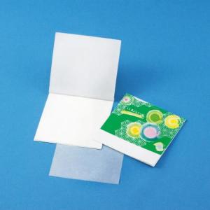 イベント 縁日 催物 抽選会/名入れ ロゴ入れ オリジナル　あぶらとり紙(白紙)　和(なごみ)N　20枚入