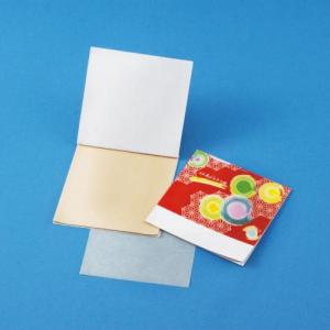 名入れ ロゴ入れ オリジナル/イベント 縁日 催物 抽選会　あぶらとり紙(茶紙)　祭りN　20枚入