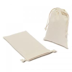 販促品 ノベルティ グッズ/名入れ ロゴ入れ オリジナル　コットン巾着(Sサイズ)　※個人宅配送不可