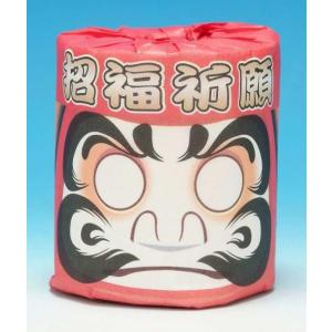 販促品 ノベルティ グッズ/イベント 縁日 催物 抽選会　招福だるま1ロール