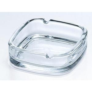 ロゴ入れ、名入れ・備品、ノベルティに!　スクエアー灰皿(国産)