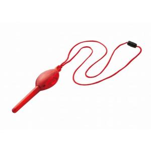 販促品 ノベルティ グッズ/名入れ ロゴ入れ オリジナル　ネックストラップ付ボールペン　レッド