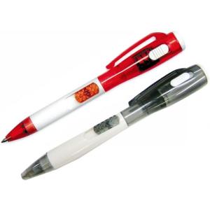 販促品 ノベルティ グッズ/名入れ ロゴ入れ オリジナル　LEDライト付ボールペン　HB9068