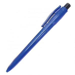 ばらまき 配布 宣伝用品/名入れ ロゴ入れ オリジナル　シンプルボールペン青