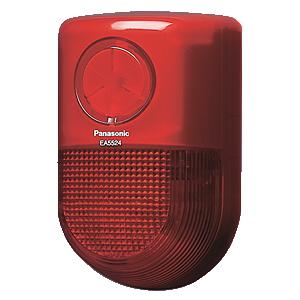 Panasonic ECD6130K 警報器　ECD2302 　２個付き Panasonic（パナソニック） ECD6130K 小電力型ワイヤレス警報ランプ付