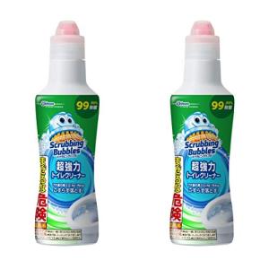 S C JOHNSON セット品スクラビングバブル 超強力 トイレクリーナー 400g (2個)｜sosola-shop