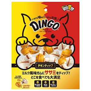 ディンゴ (Dingo) 犬用おやつ ミート・イン・ザ・ミドル チキンディップ ミルク風味 17本入｜sosola-shop