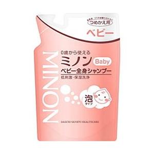 MP 第一三共ヘルスケアミノンベビー 全身シャンプー 詰替用 ３００ｍｌ ×３個セット｜sosola-shop