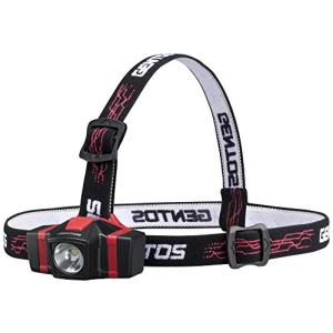 GENTOS(ジェントス) LED ヘッドライト 小型 軽量80g 単3電池式 30ルーメン GD-702D 登山 釣り｜sosola-shop
