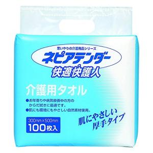 ネピアテンダー 介護用ドライタオル 100枚｜sosola-shop