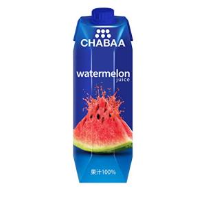 CHABAA100% ジュース ウォーターメロン ×12本｜sosola-shop