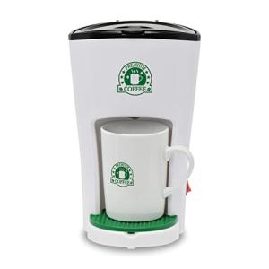 applife コーヒーマシン PREMIUM WHITE マグカップ付 | YSN 本格的 ドリップコーヒー コーヒーメーカー 全自動 ドリッ｜sosola-shop